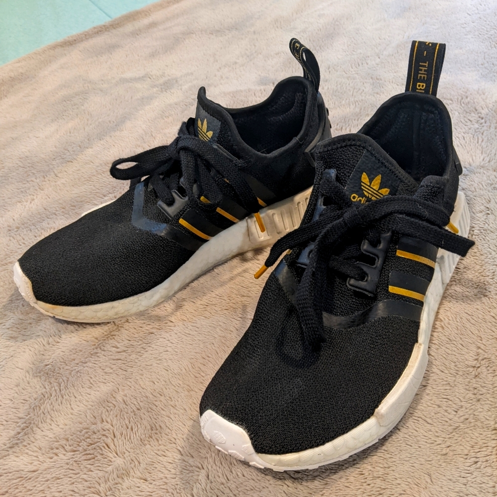 Adidas NMD Black and Gold